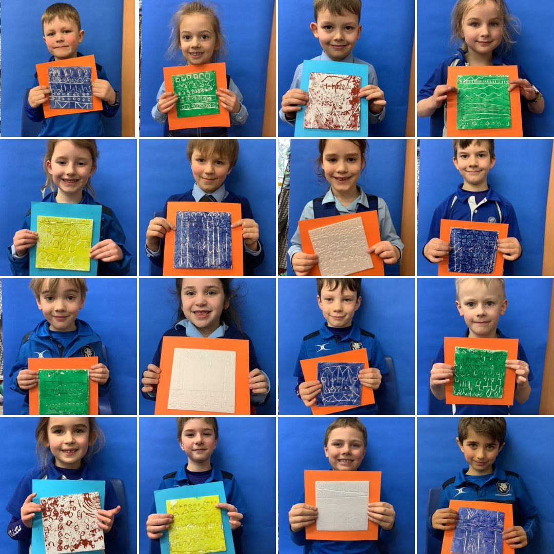longacreschool's tweet photo. Year II have been busy learning about African patterns in art. After designing their own pattern, they scratched it into a styrafoam tile and printed them.
They look incredible!
#Longacre #SurreyPrepSchool #PrepSchool #LongacreLife #PrePrep #PrePrepLife #SchoolArt #GuildfordMums https://t.co/JCoMIMr5AJ