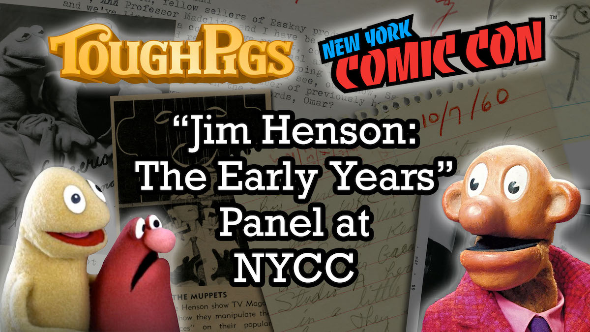 ToughPigs: Muppet Fans Who Grew Up 🐸 (@toughpigs) on Twitter photo Last fall, we hosted a panel at New York Comic Con celebrating the early works of Jim Henson, and we're excited to share the full video from the event!
PLUS: Find out how you can get free goodies to go along with your copy of <a href="/SamFriendsBook/">SamandFriendsBook</a>!
toughpigs.com/nycc-henson-pa… Last fall, we hosted a panel at New York Comic Con celebrating the early works of Jim Henson, and we're excited to share the full video from the event!
PLUS: Find out how you can get free goodies to go along with your copy of <a href="/SamFriendsBook/">SamandFriendsBook</a>!
toughpigs.com/nycc-henson-pa…