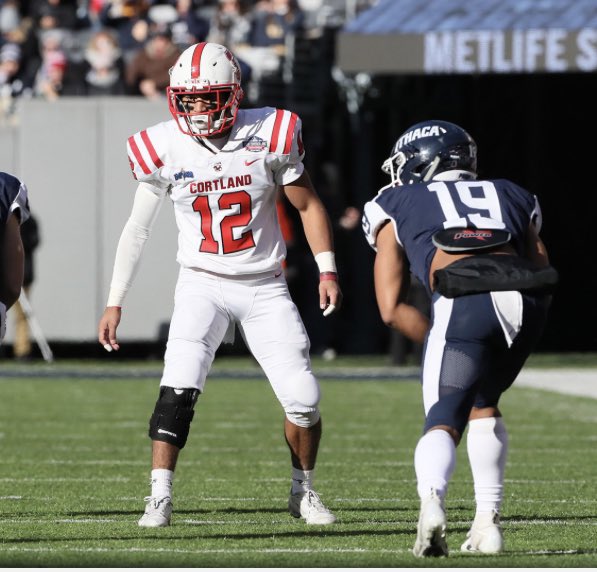 Mike Rittelmann (@mrittcgs) on Twitter photo It was great to have Joshua Cordero of <a href="/CortlandFB/">SUNY Cortland Football</a> at the 2023 <a href="/CGSAllStar/">The College Gridiron Showcase</a> Small College Showcase
โ
39 Total Tackles
โ
6 INTโs ๐๐
โ
<a href="/CliffHarrisAwd/">CLIFF HARRIS AWARD</a> Finalist
โ
All-American
#CGS2023 It was great to have Joshua Cordero of <a href="/CortlandFB/">SUNY Cortland Football</a> at the 2023 <a href="/CGSAllStar/">The College Gridiron Showcase</a> Small College Showcase
โ
39 Total Tackles
โ
6 INTโs ๐๐
โ
<a href="/CliffHarrisAwd/">CLIFF HARRIS AWARD</a> Finalist
โ
All-American
#CGS2023