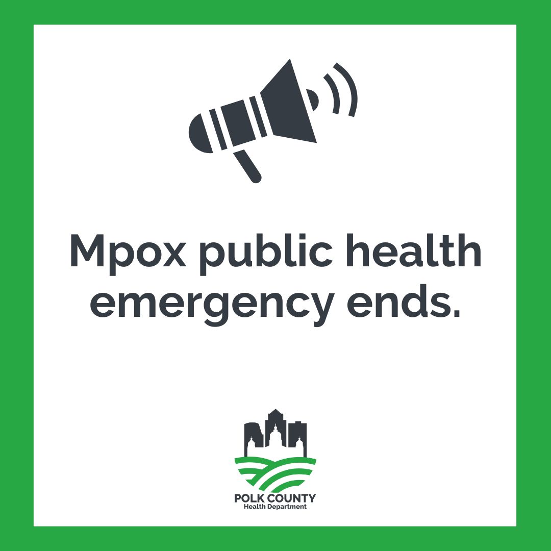 Polk County Health on Twitter "The national mpox emergency declaration