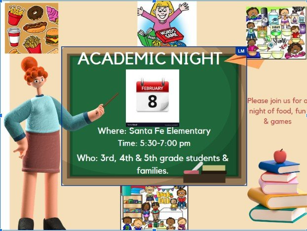 SantaFeCISD's tweet photo. Academic Night at Santa Fe Elementary!
¡Noche Académica en la escuela primaria Santa Fe!
#SFEJaguars #SFEThePlaceToBe https://t.co/qnLZr1tcX0