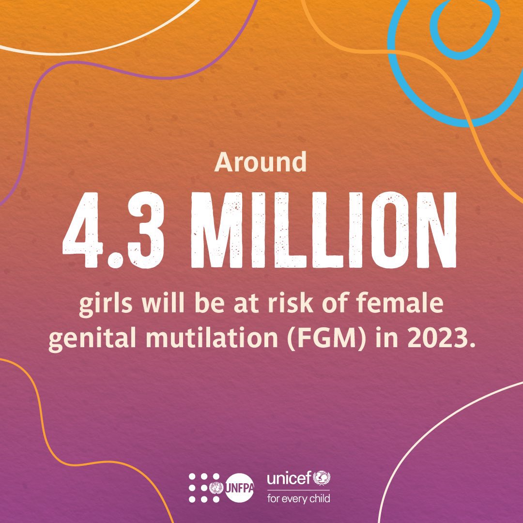 shokonoda's tweet photo. Today we mark Int'l Day of Zero Tolerance for Female Genital Mutilation.

Female genital mutilation is a gross violation of #HumanRights that must #EndNow🚫.

Men &amp; boys👨🏽👦🏻 have an important role in changing social &amp; gender norms. They need to be made part of actions to #EndFGM. https://t.co/QDqojdBC0x