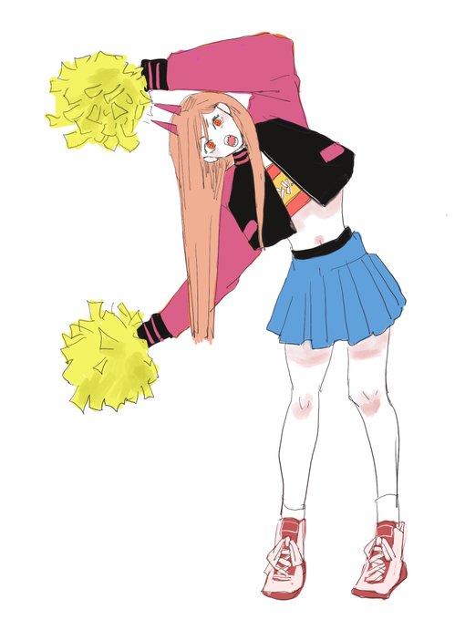 「cheerleader midriff」 illustration images(Latest)