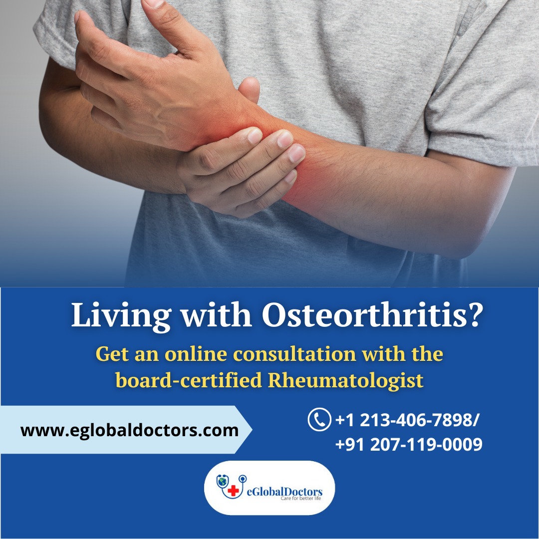 eglobaldoctors's tweet photo. In case you or your loved one is facing any issues with osteoarthritis, do feel free to reach out to us at eGlobalDoctors for treatment.
 Get 15% off on all consultations  
 Visit https://t.co/87KZCbnYi9

.
.

#arthritis #jointpain #riskfactors #eglobaldoctors #onlineconsultation https://t.co/eb2a8BLSeR