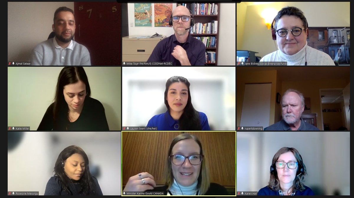 Social Purpose Orgs shift the economy toward "more equitable prosperity and more sustainable well-being." With public support, SPOs can help build the economy Canadians want.

<a href="/mike_toye/">Michael Toye (he/him/il)</a> on the launch of the Social Innovation Advisory Council #SIAC

ccednet-rcdec.ca/moving-forward…