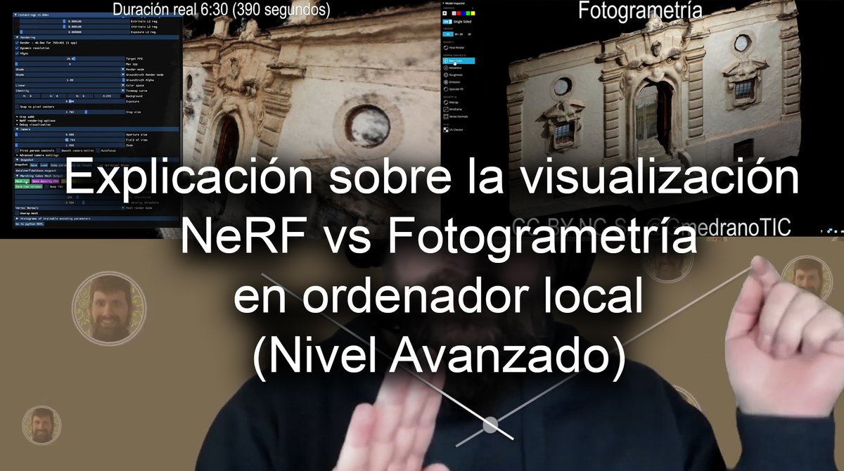 GmedranoTIC's tweet image. ¿Visualización de #objetos3D a partir de fotos en segundos?

También es posible con #InteligenciaArtificial  🦾

Explicación y demo (nivel avanzado) de la Biblioteca de los monstruos &amp;amp; cantorales de @fsanmillan

📽️youtu.be/F7DiFlHhLxA

#IA #AI #SíalaTecnología #claustrovirtual