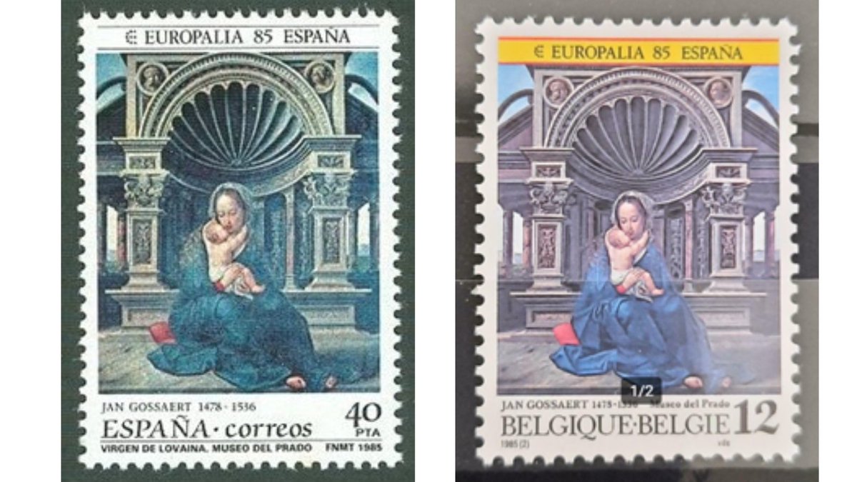 #HuellasEspañolasenBélgica - En 1985, 🇪🇸  fue el país invitado del Festival cultural internacional bienal #Europalia, coincidiendo con su entrada en la 🇪🇺. 

Fue la mayor muestra de la cultura 🇪🇸  en 🇧🇪 y en 🇪🇺 con 741 manifestaciones artísticas y 1,5 millones de visitantes.