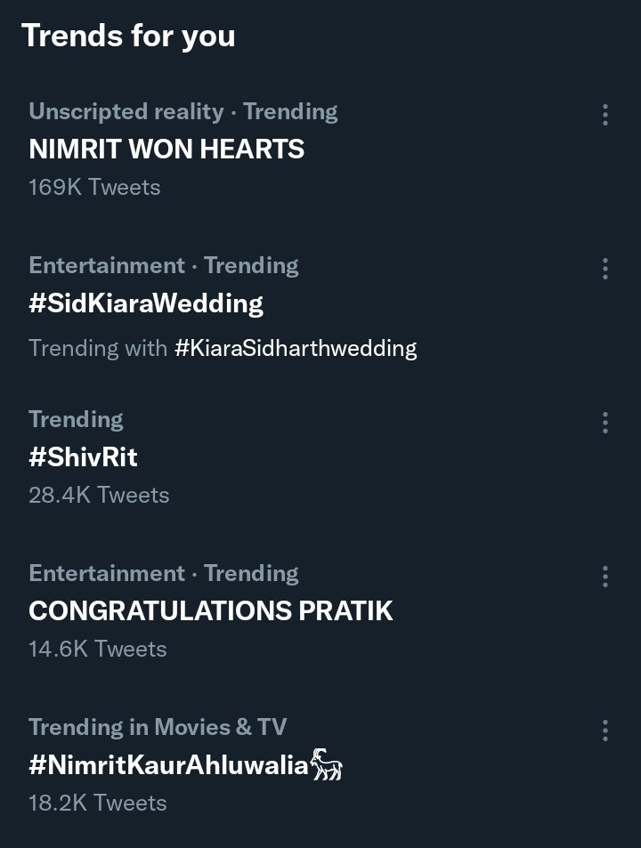 RJwaniya's tweet photo. This is the proof @NimritAhluwalia millions and trillions of heart's for you
NIMRIT WON HEARTS #ChardiKalaVichRehNimrit #NimritKaurAhluwalia #Nimritians #BB16 #BiggBoss16 #WeSupportNimrit #BBQueenNimrit  #PunjabianDiShaanNimrit https://t.co/FANivJ7PfA