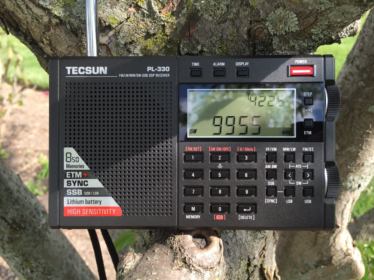 todderbert's tweet photo. The Tecsun PL-330 Shortwave SSB Radio on Sale for $67.98!
At Amazon: https://t.co/nStzyjzzay
Great Audio. Solid Reception. External Antennas Rock on This. SSB!
#tecsun #pl330 #shortwave #ssb #am #fm #stereo #lw #rechargeable #clock #etmplus #sale https://t.co/81PytJQN4w