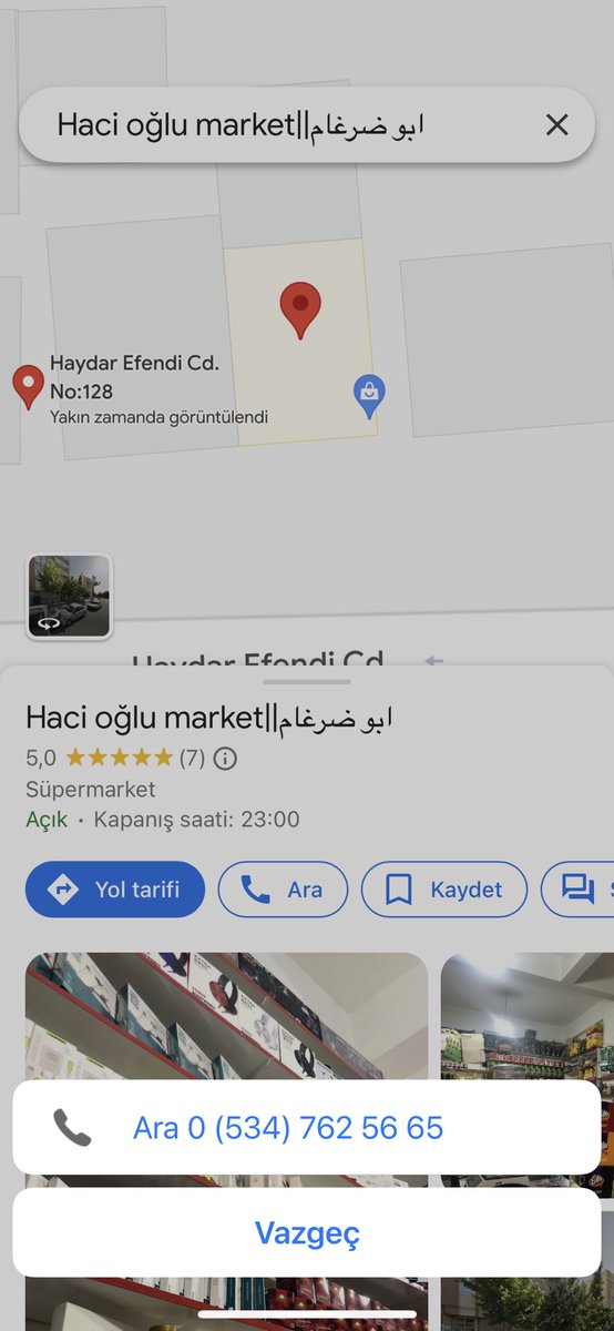 Arkadaşımı aramak için konumdan en yakın marketi aradım  Haci oğlu market 0534 762 56 65 numaralı telefondan market sahibine ulaştım hiç yardım gelmediğini söyledi lütfen ulaşın ne olur ulaşın EN AZINDAN ORALAR YIKILDI MI NOLUR GÖÇÜKTELER Mİ  #AHBAP #adıyaman #DEPREMOLDU #deprem