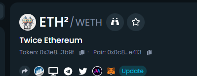 TwiceEthereum's tweet photo. DEXT UPDATE ✅ 
TAX 0/0 ✅ 
Community over 40 ✅ 
#TWICEETHEREUM https://t.co/kgEe3K12KE