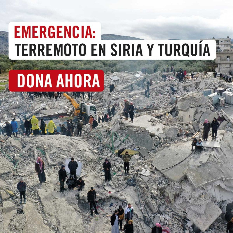 SaveChildrenEs's tweet photo. Los niños y niñas de Turquía y Siria necesitan ayuda urgentemente. Nuestros equipos ya  están en terreno trabajando para responder ante esta emergencia humanitaria. Apoya nuestro trabajo con tu aportación.
