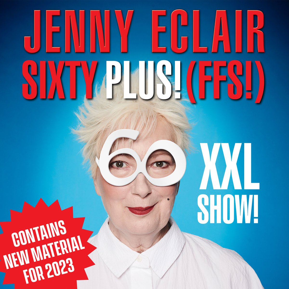 StollerHall's tweet photo. And recently announced, the legendary @jennyeclair is stopping by as part of her #SixtyPlus Tour by popular demand👓
Jenny dares to ask the real questions, like "Is it a legal requirement for 60-somethings to buy Nordic walking poles?"
https://t.co/kGVC4Ff5Mc https://t.co/3vx4o7JhD1