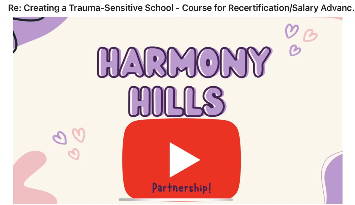 GloriaJCSL's tweet photo. So happy to be in a #partnership with @empathyjunkie and provide this #asynchronousPD opportunity on Creating a Trauma-Sensitive School for all @HHESHUSKIES staff..#traumasensitive #traumainformed #traumaresponsive @MCPSCommunitySc #communityschools #enrich #expand #engage https://t.co/YOuT7CkqvW