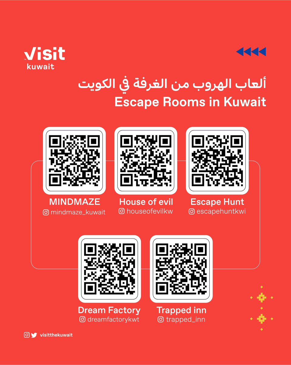 VISIT KUWAIT on Twitter "ألعاب الهروب من الغرفة في الكويت Escape rooms