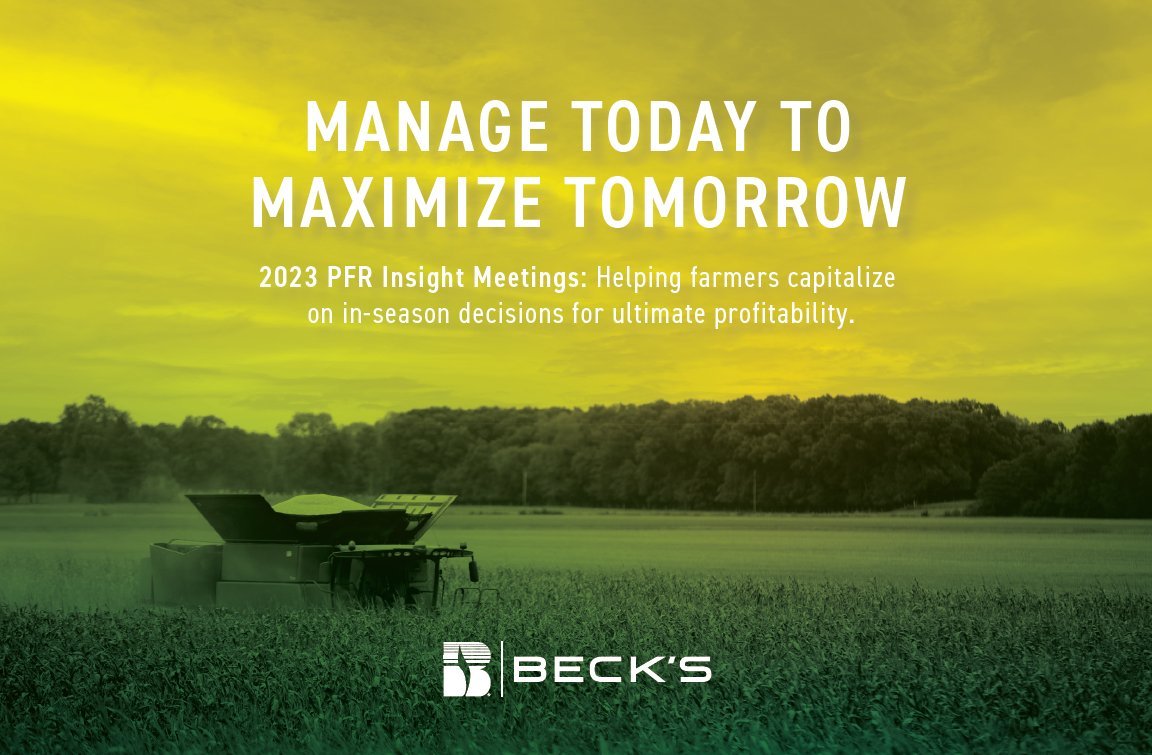 Join us this Friday for our #PFR Insight Meeting in Kearney at 11:30 AM @ the Younes Conference Center. Lunch is on us! <a href="/BecksHybrids/">Beck's Hybrids</a> #BecksNE
Register here: beckshybrids.com/resources/even…