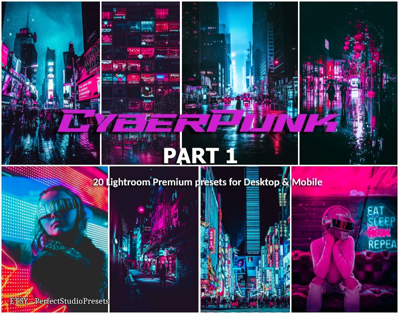 PerfectPresets's tweet image. 20 Lightroom Presets Cyberpunk part 1
etsy.me/3JJo6MQ
#presets #preset #lightroom #Influencer #blogger #photoeditor #editorial #etsystarseller #cyberpunk #Neutral #natural #analog  #photography #editing #Retro #portraits #Cyberpunk2077 #Adobe #etsy #EtsySeller #cybercity