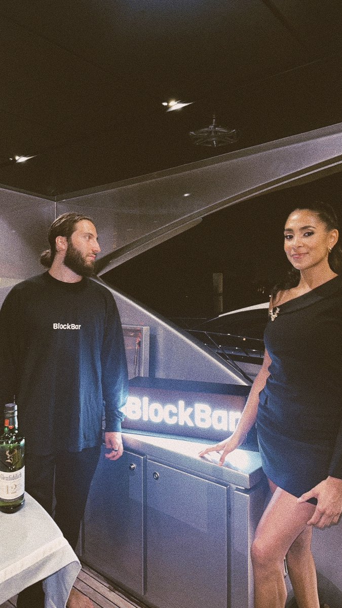 BlockBar's tweet photo. BlockBar at the AYU party during Miami Hedge Fund week with @GlenfiddichSMW! 

Catch the Blockbar House in a city near you 🥃👀 https://t.co/y84P0WTywO