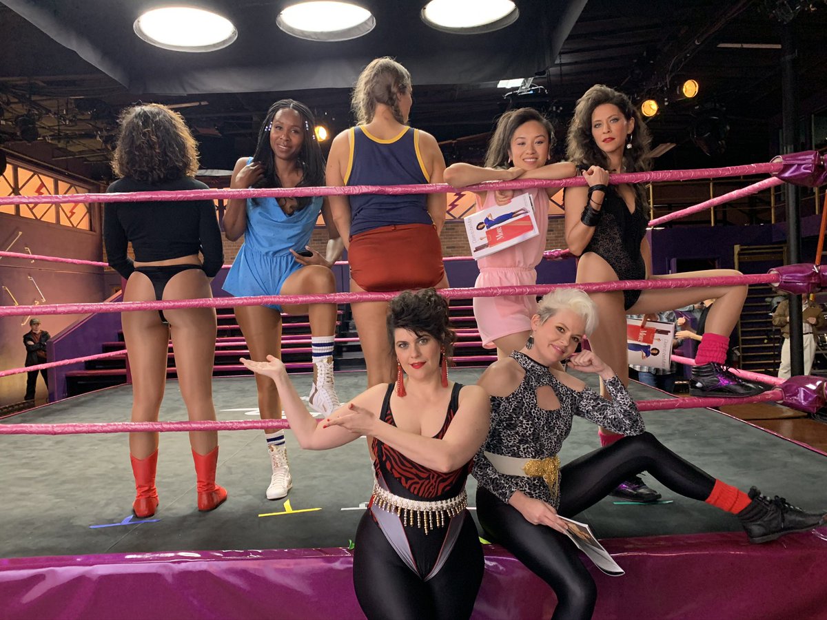 katenash's tweet image. The glow season ya never saw @netflix  I’m havin a real memory lane moment ok…let me live! 🧜‍♀️