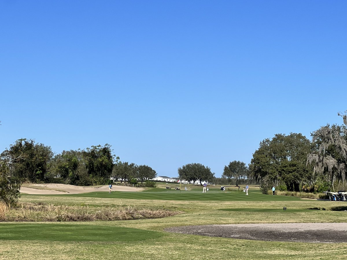 GCSAA_SouthAtl's tweet photo. Couldn’t ask for a better day or conditions for the final round of the @GCSAA Golf Championships presented by @ToroGolf. Champions Gate has been a fabulous host for our event. Hats off to all involved!! https://t.co/CyWaJyeenO