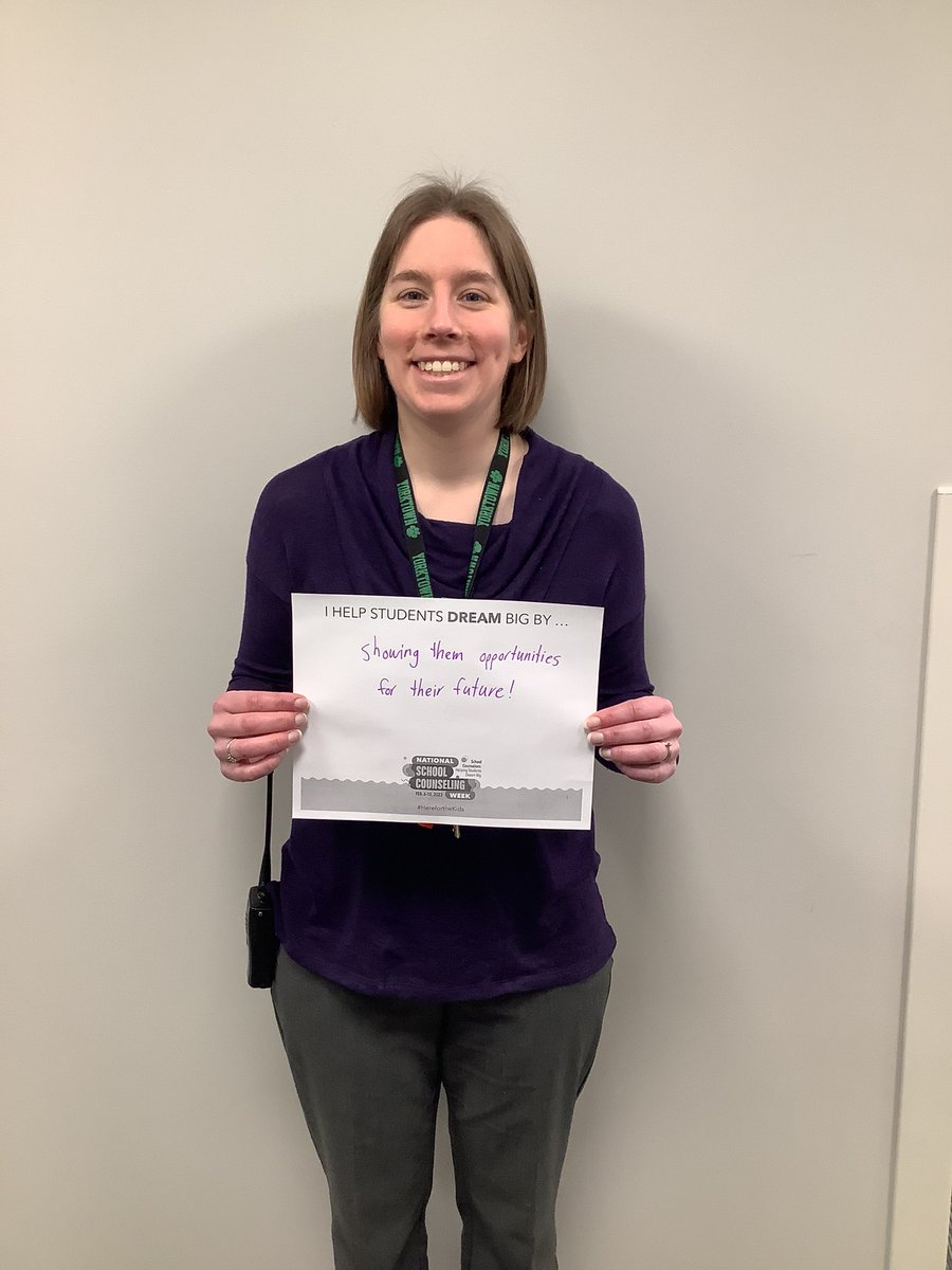 National School Counseling Week is Feb. 6-10. School counselors and students are #HelpingStudentsDreamBig . #NSCW23  <a href="/ISCA_IN/">ISCA-IN</a>