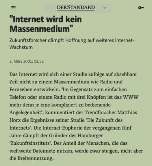 Der Zukunftsforscher. 🤡