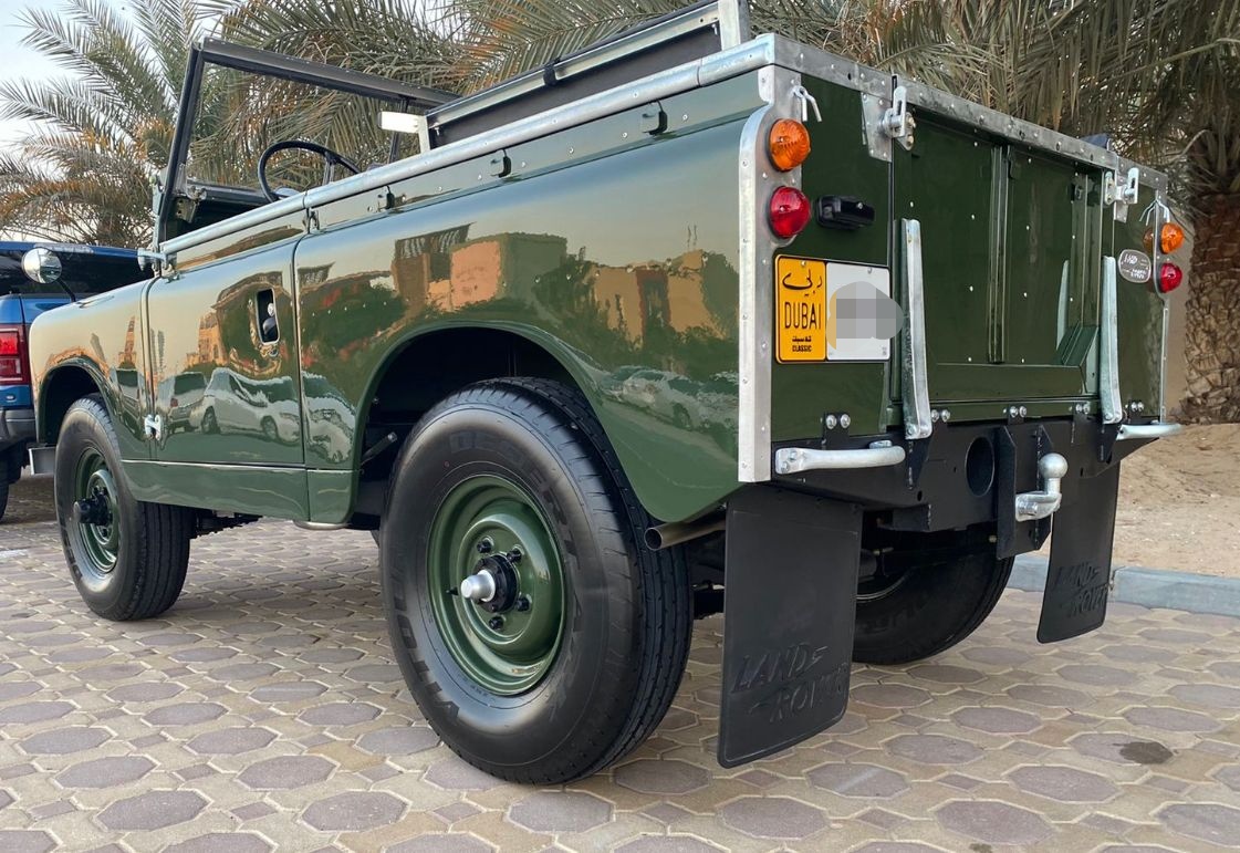 selfstyledking's tweet photo. Check this out.
Land Rover, Series 2a, 88 inch 2.25L Petrol.
Very rare original Left Hand Drive
Originally exported to Jacksonville, Florida in Feb 1963.
Factory Spec restoration.
Price: US$137 000.
Contact: Me.
#selfstyledking #PVScars https://t.co/9UOJ1NNMdM