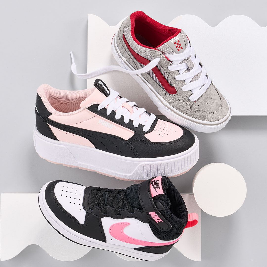 Only the best kids’ sneakers for your little style icons. cur.lt/wvmkfilov