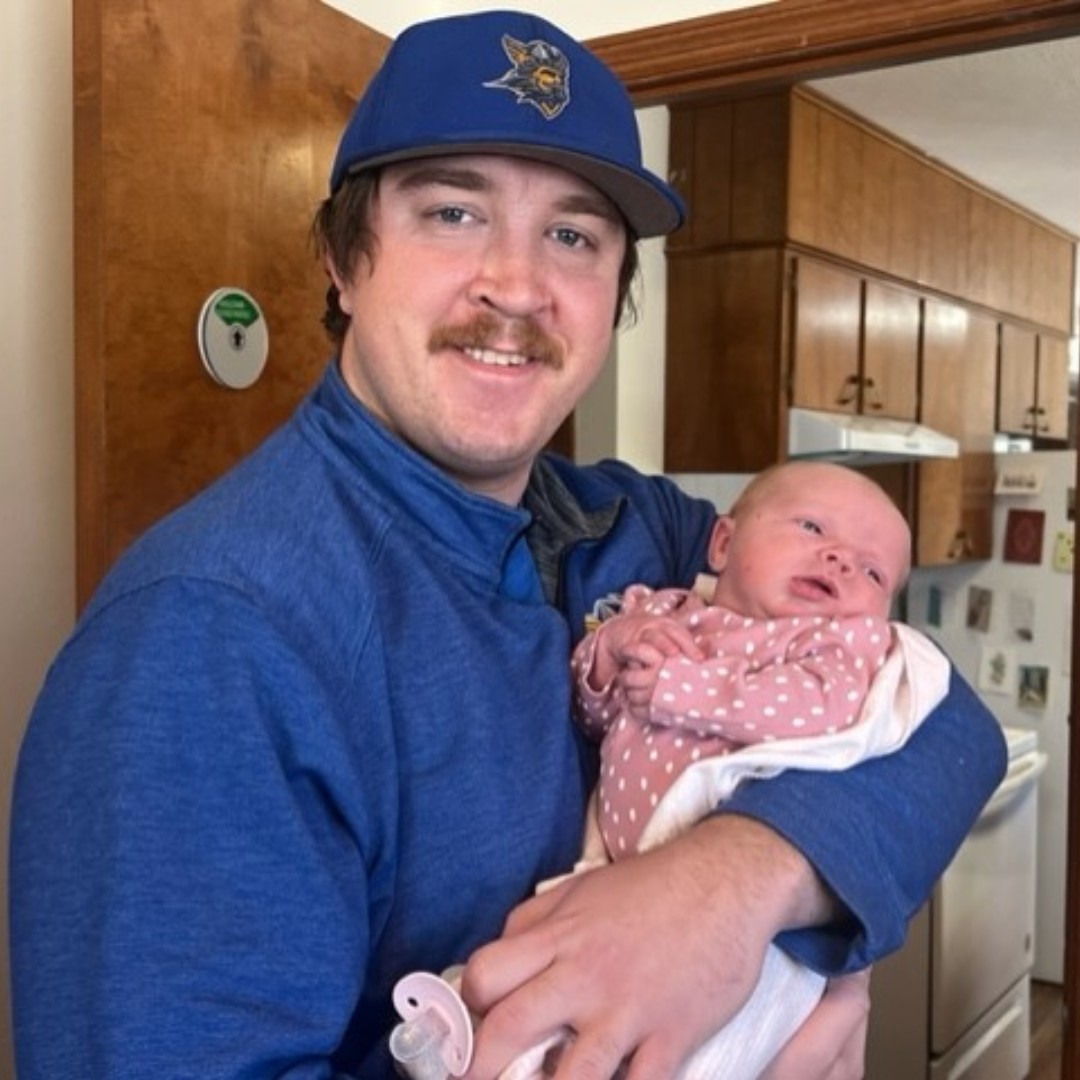 The Bethany eSports team joined the A-Team  this past week in the Sjogren Center to launch a mail campaign. Also pictured is eSwede Head Coach Blake Mitchell '18 pictured with his  baby daughter Kellyn.  ow.ly/R4hT50MKyX3  #BCeSports