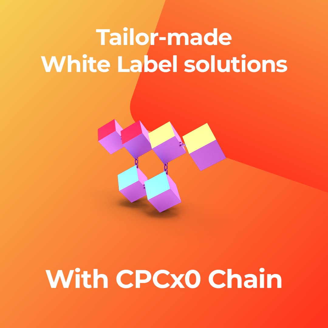 CPGroupOfficial's tweet photo. The #Cryptoperformance #CPCx0Chain offers a comprehensive #whitelabel solution tailored specifically to you.

Design your own #privatewallet with your own branding, colors, and aesthetic, or create your own #Cx0token and make your own #blockexplorer

What are you waiting for? https://t.co/apyGzY0C7s