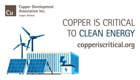 Copper has always been critical for societal and economic growth, and the clean energy transition has made it even more important. Learn more about why copper should be on the U.S. Critical Minerals List: copperiscritical.org #CopperIsCritical @thinkcopperUS