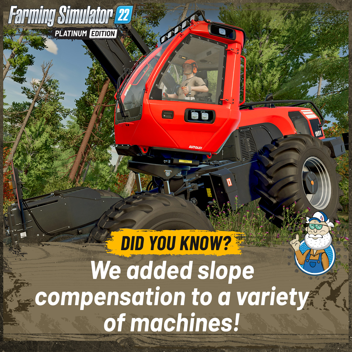 farmingsim's tweet photo. Who doesn't love a good slope?

#TIL #DidYouKnow #ThingsToLearn https://t.co/qXHysXpgd9