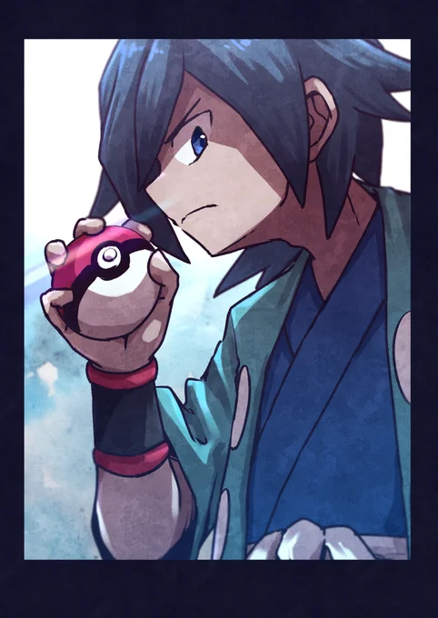 VSハヤト#Pokemon #ポケモンイラスト 
