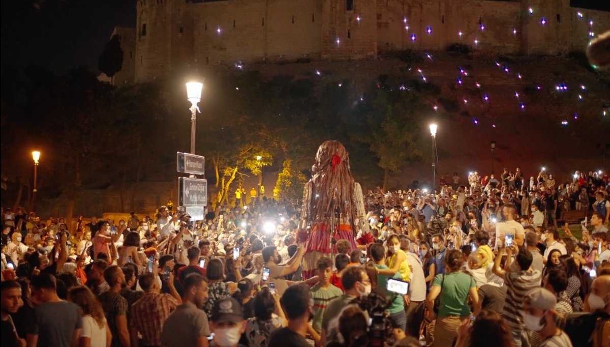 We are shocked and deeply saddened at the news of the devastating earthquake in Turkey and Syria. 

Our thoughts are with everyone affected including the people of Gaziantep and Adana who were so welcoming of Amal when she began her walk.