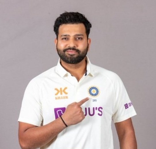 CricCrazyJohns's tweet photo. Indian captain Rohit Sharma in headshot session. https://t.co/V0qfNDiYAY