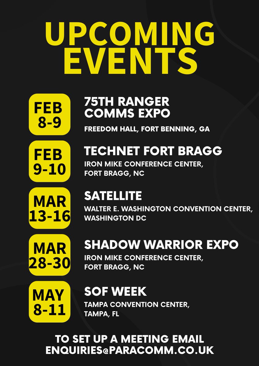 We're looking forward to an exciting series of events coming up! Come and visit us to see the world's most advanced satcom, made simple.

#makingsatcomsimple