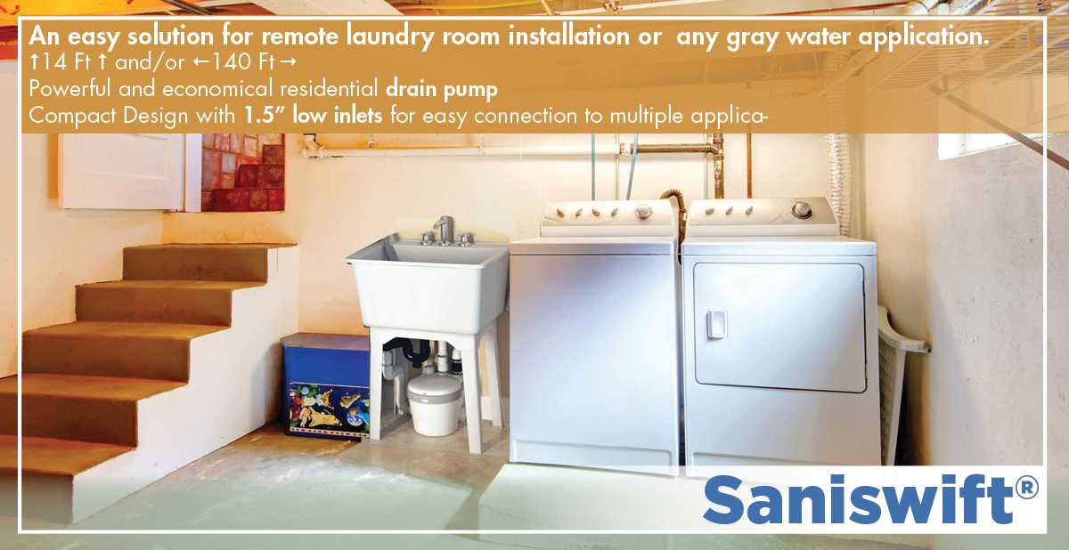 SanifloUSA's tweet photo. Have unused space in your garage? Our Saniswift® #drain #pump is the perfect easy solution to add a remote laundry room or sink with minimal construction! Learn more! https://t.co/4WtEf75XB0
#Saniflo #saniswift #laundryroom #sink #remodel #renovation #garageconversion #plumbing https://t.co/FRkAvYOtEQ
