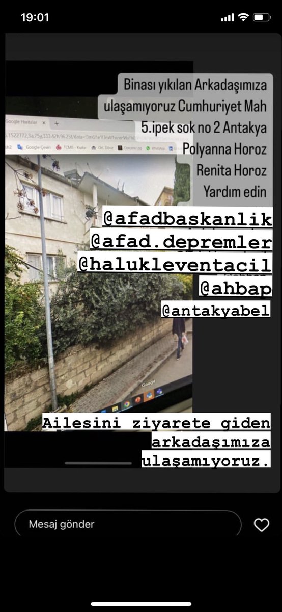 MucizeNefes's tweet photo. @haluklevent Cumhuriyet mah. 5. İpek sok no: 2 Antakya Polyanna Horoz Renita Horoz https://t.co/irjXMZAAo2