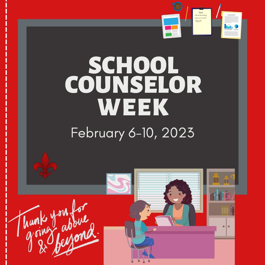 Happy school counselor week to all our AMAZING Counselors at SAHS! We appreciate all the hard work &amp; dedication you all provide for our students on the daily basis. ⚜️✨ #OnceASaintAlwaysASaint #AppreciationPost #WeAreSAUSD