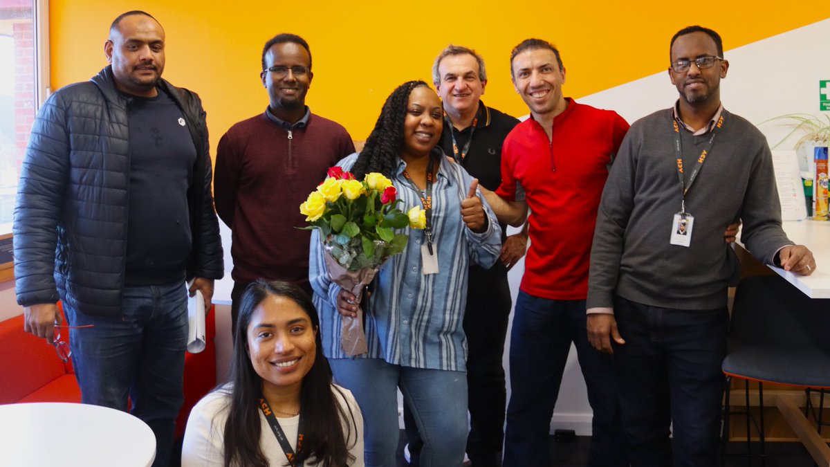 ACHintegrates's tweet photo. We love sharing happy moments! 

Ali first approached ACH looking for accommodation. After settling in a house as he wanted, he secured a job that he enjoys doing. And today, he came to share his happiness with our Bristol team! Thank you very much Ali for the beautiful flowers. https://t.co/S7ukcV09d0