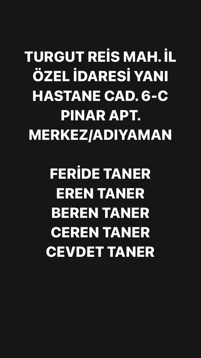 Güncel. 
Haber alınamıyor.
<a href="/dayagiyedin/">Dayakçı</a> <a href="/danlabilic/">.</a> <a href="/otekidunyali/">meric keskin</a> <a href="/avumuryildirim/">Av. Umur Yıldırım</a> <a href="/OguzhanUgur/">Oğuzhan Uğur</a> <a href="/lordsinov/">Con Sinov</a> <a href="/bosunatiklama/">Boşuna Tıklama</a> @yasanmadik <a href="/ahbap/">Ahbap</a> <a href="/haluklevent/">Haluk Levent ( Ahbap Ekibi )</a> <a href="/AFADBaskanlik/">AFAD</a> @Ahbap_Hatay @Ahbap_Adiyaman