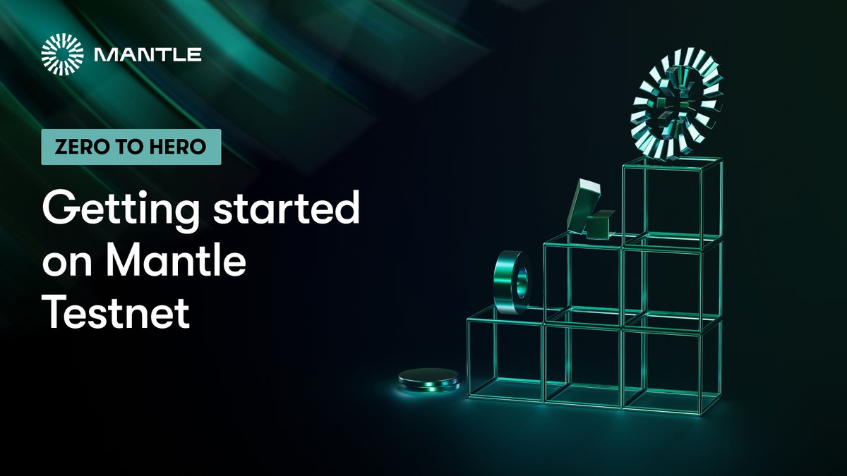Mantle_Official's tweet image. Devs, be prepared to go from zero to hero on the Mantle Testnet in our detailed step-by-step guide!

✅ Adding Mantle Testnet to MetaMask
✅ Acquiring test $BIT
✅ Connecting to the RPC node
✅ Using the SDK

👉 mantle.to/zero-to-hero