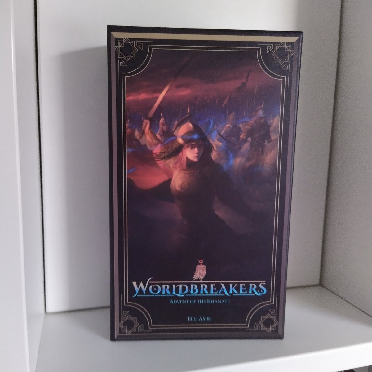jdn_hamburg's tweet photo. Geht gut los in diesem Jahr. Der nächste Kickstarter ist eingetroffen. Freue mich auf #Worldbreakers Advent of the Khanate mit Vibes von #Netrunner https://t.co/ND40as7xj3