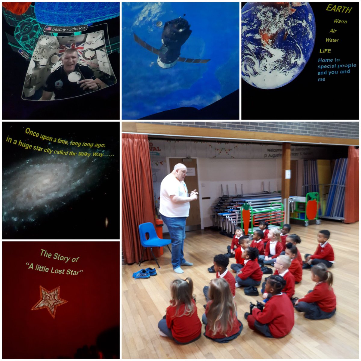 staugustinesNG3's tweet image. An action packed morning for F2 learning all about the moon and the stars ⭐️⭐️⭐️
They loved the #Stardome 
#ScienceAtStA’s