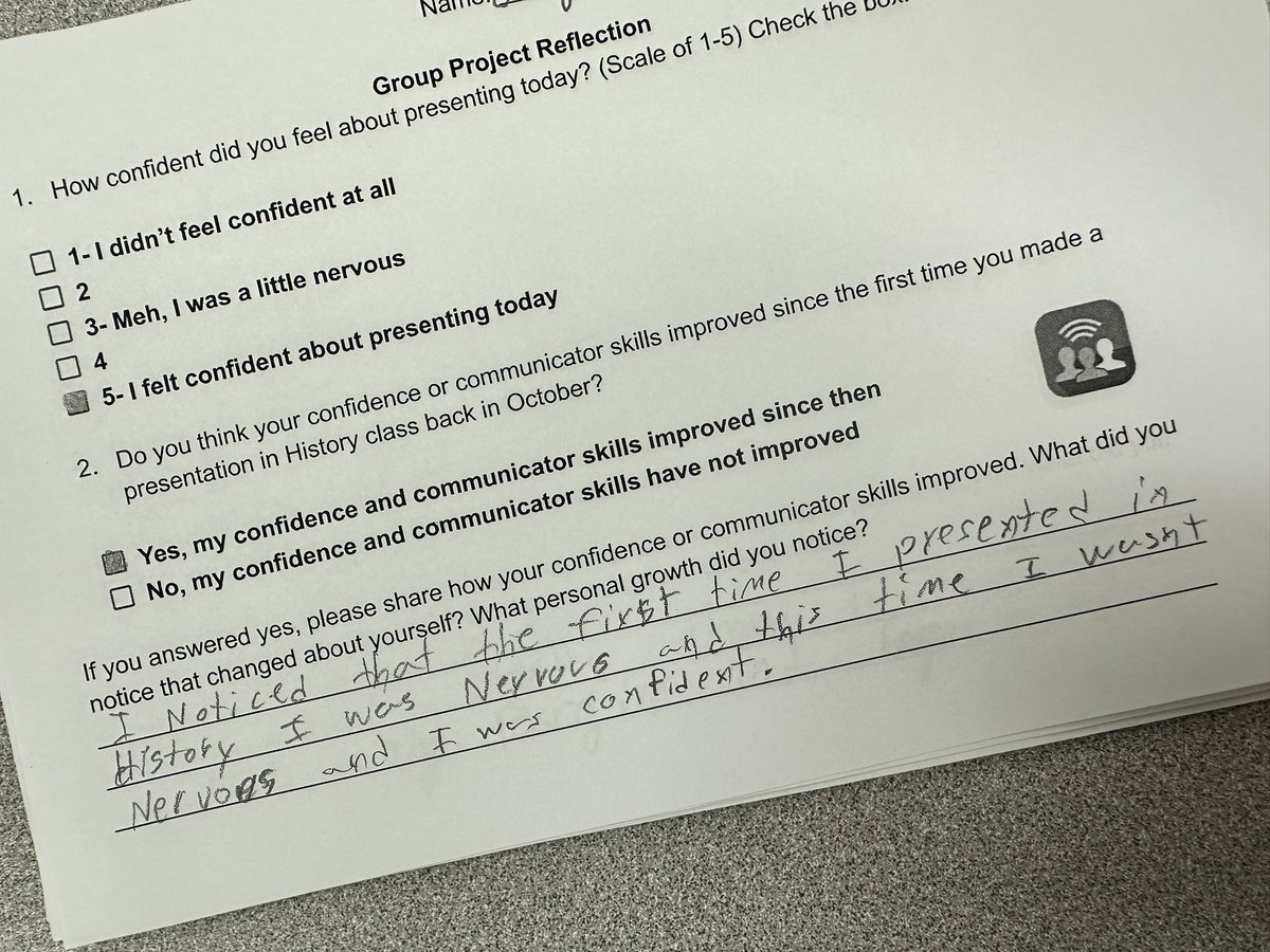 Our <a href="/HerndonMiddle/">Herndon MS</a> students showcased their growing communication skills this morning! Special thanks to <a href="/ElaineTholen/">Elaine Tholen</a> for joining us on our #POGinFCPS learning walk!