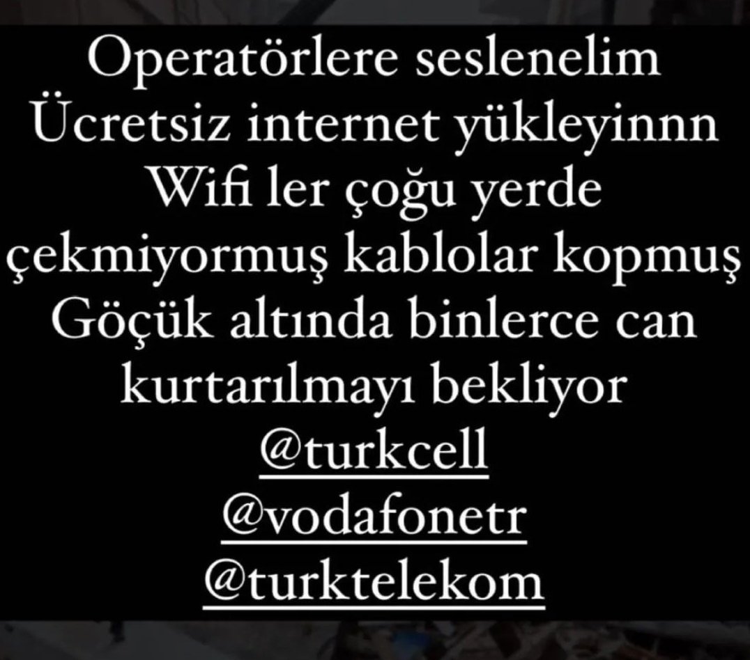 Paylaşımı kaldırma operatörler 
Kaldırıyorsunuz... Çözüm sunmak yerine #türktelekom #Vodafone #Turkcell