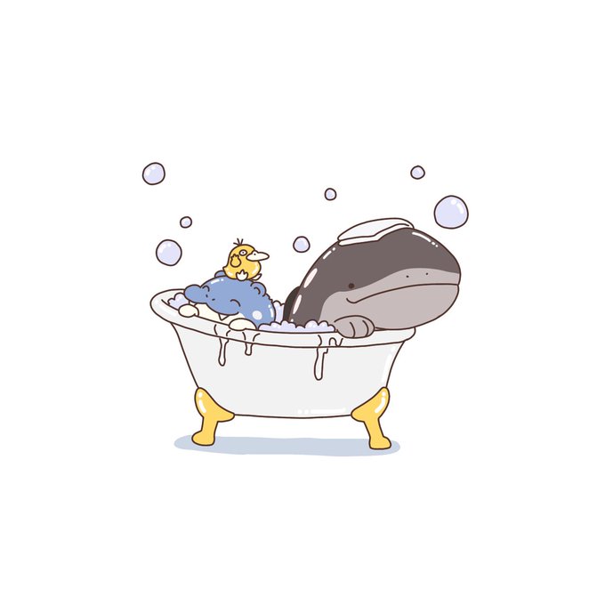 「bathing white background」 illustration images(Latest)