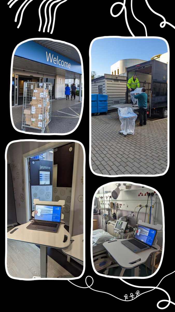 LizMidwife's tweet photo. Arrived, built and out to the first 2 wards. Making a change 1 step at a time @Lorrain73758732
@becky_case1 #digitalmaternity #DMArmy #ClinicallyledDigitallydriven #DMarmy https://t.co/x7iks1CWw0