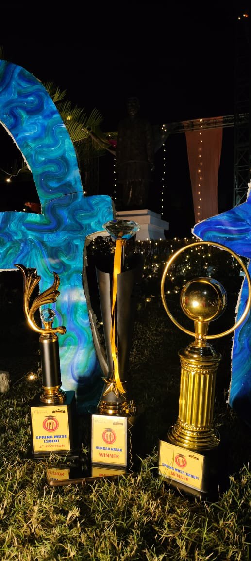 dswlkouniv's tweet photo. Students of @lkouniv’s theatre society -@adamyalu  participated in Nukkad Natak and fashion show competition in Riwaayat- the annual cultural festival of RMNLU and bagged the 1st Position in both the competitions respectively. https://t.co/5QvXSphhKc