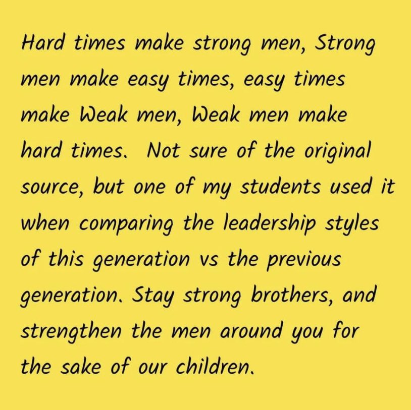 CoachGregJ4's tweet image. Time to man up!! This should be a daily reminder. 
#loveu #getcoachedup